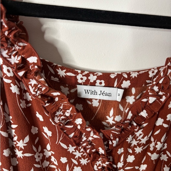 With Jean Bea Dress Mini Floral - Picture 3 of 5